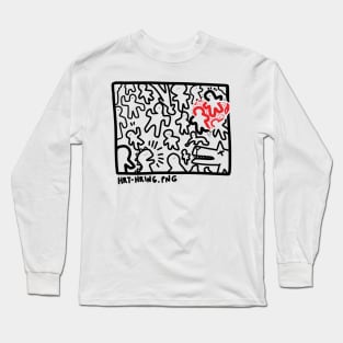 Not Haring Long Sleeve T-Shirt